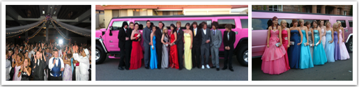 Pink Hummer School Prom Birmingham